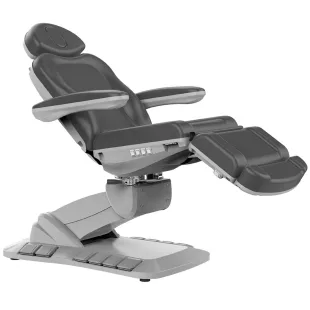 Pat de tratament Medical Plus cu 4 motoare - culoare gri
