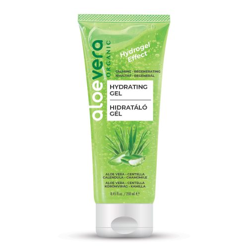 Gel hidratant organic cu Aloe Vera 250ml - îngrijire naturală pentru piele.