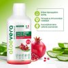 Aloe Vera Organic Premium Băutură cu Rodie 1000ml - Sănătate și prospețime în fiecare înghițitură!