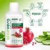 Aloe Vera Organic Premium Băutură cu Rodie 1000ml - Sănătate și prospețime în fiecare înghițitură!