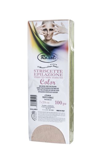 Alveola Waxing Hârtie de ceară colorată, 100 bucăți pentru epilare elegantă