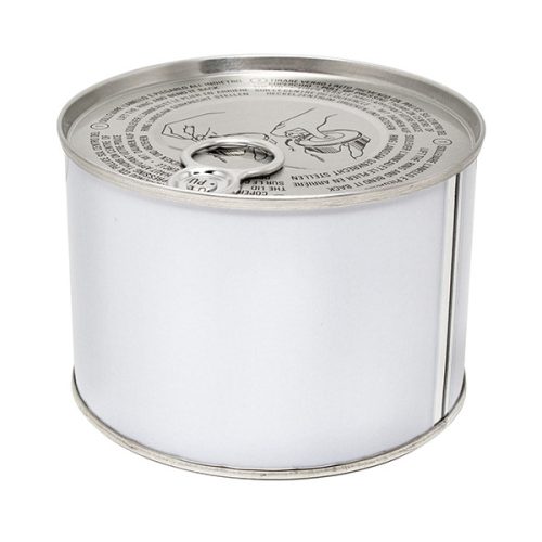 Cutie metalică goală Alveola pentru ceară 400 ml - perfectă pentru saloane!