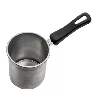 Castron metal cu maner pentru epilat - Alveola Waxing