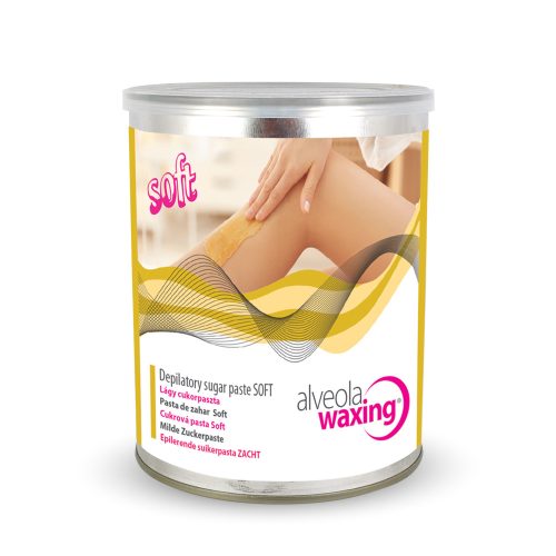 Ceară de zahăr Alveola Soft 1000g pentru o epilare delicată și eficientă.