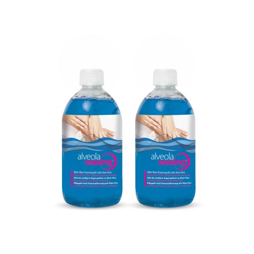 Alveola Ulei Demachiant Post Epilare cu Aloe Vera 2x300ml