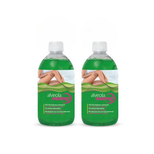 Alveola Gel Calmant Post-epilare Verde 2x300ml - Răsfăț pentru pielea ta!