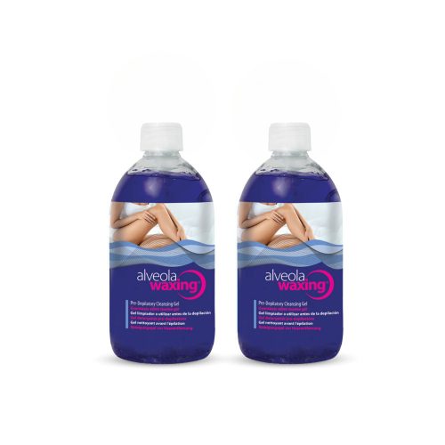 Alveola Waxing Gel de curățare înainte de epilare 2x300ml