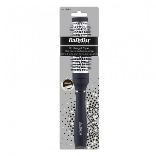 BaByliss Perie termică ceramică 16 mm pentru păr scurt (mov/negru)
