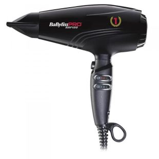  BaByliss PRO Rapido uscător de păr profesional ultra ușor 2200W pentru rezultate excelente.