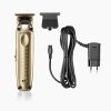 BaByliss PRO LO-PROFX trimmer clasic american, stil elegant, aurie pentru un look perfect.
