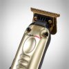 BaByliss PRO LO-PROFX trimmer clasic american, stil elegant, aurie pentru un look perfect.