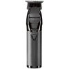 Tăietor contur fără fir BaByliss PRO SkeletonFX, gri metalic elegant.