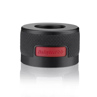   BaByliss PRO Boost+ suport de încărcare pentru trimmer contur, negru și roșu.