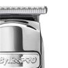 BaByliss PRO CHROMFX tăietor de contur metalic cu 2 lame pentru precizie.