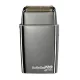 BaByliss PRO FoilFX Gunsteel aparat de ras electric profesional cu cap dublu metalic