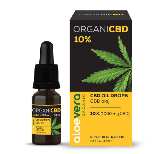 OrganiCBD Ulei CBD 10% (1000mg) 10ml - Relaxare și bunăstare în fiecare picătură.