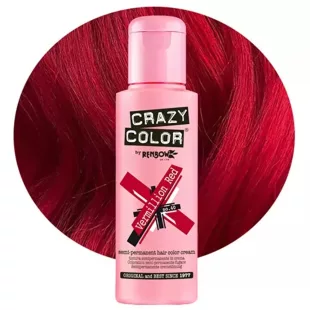 Crazy Color vopsea de păr 100ml Nr.40 - Roșu Vermilion
