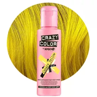 Crazy Color nuanță de păr 100ml Nr.49 - Galben Canar.