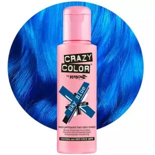 Crazy Color vopsea de păr 100ml Nr.59 - Albastru cerului