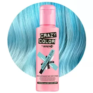   Crazy Color vopsea pentru păr 100ml Nr.63 - Albastru Gumă de Mestecat