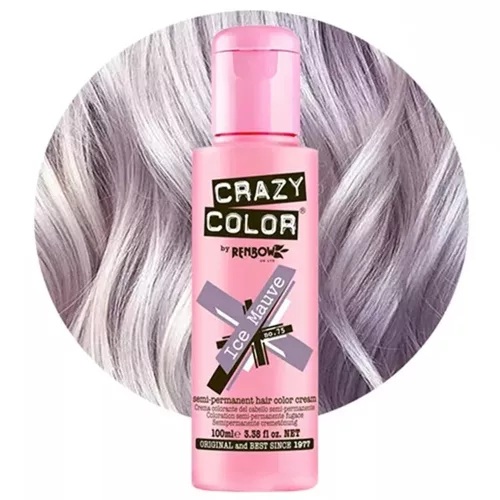 Crazy Color vopsea de păr 100ml No.75 - Mauve Înghețat