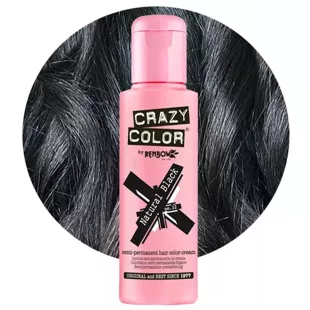 Crazy Color vopsea de păr 100ml Nr.032 - Negru Natural