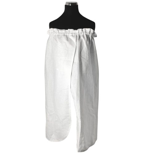 Rochie cosmetică din bumbac gofrat pentru epilare