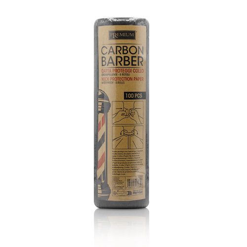 Hârtie pentru gât Barber, neagră, 5 bucăți/set - flexibilă și rezistentă la apă