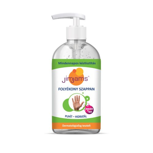JimJams Săpun lichid 300 ml - Curățare delicată și parfum plăcut pentru fiecare zi.