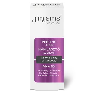   JimJams Serum Line AHA 5% - exfoliant pentru ten, 30ml, revitalizare și strălucire.
