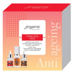   Pachet cadou JimJams Serum Line - Trio Timeless pentru o îngrijire elegantă a pielii