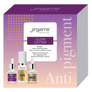   Pachet cadou JimJams Serum Line Glow Getter împotriva pigmentrii