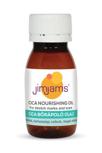 JimJams Ulei hidratant pentru piele cu efect împotriva vergeturilor și cicatricilor, 50ml