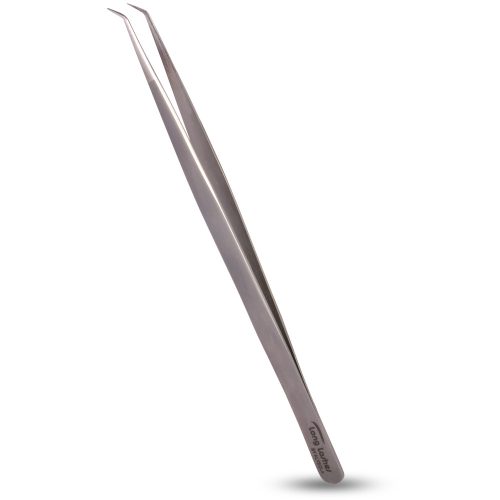 Cumpără ciocanul pentru gene Long Lashes, îngust și curbat - argintiu, 14cm.