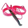 Brățară cu clește din silicon Long Lashes (2 buc) roz pentru gene lungi.