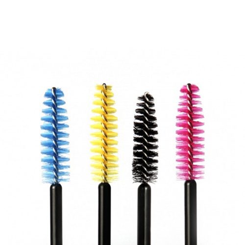 Perii de unică folosință Long Lashes - roz, 10 bucăți/pachet.