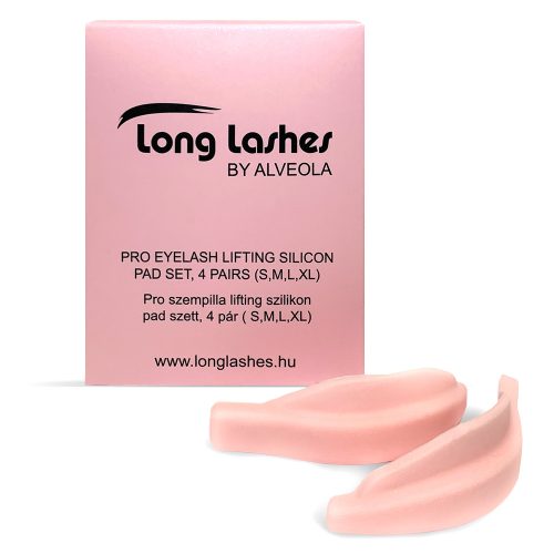 Set de 4 perne din silicon pentru liftingul genelor Long Lashes Pro (S,M,L,XL)