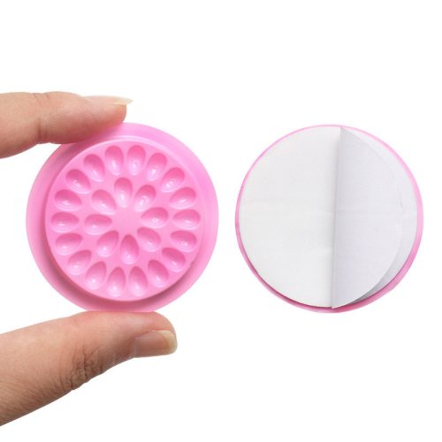 Long Lashes suport autoadeziv pentru gene - roz, set de 5 bucăți