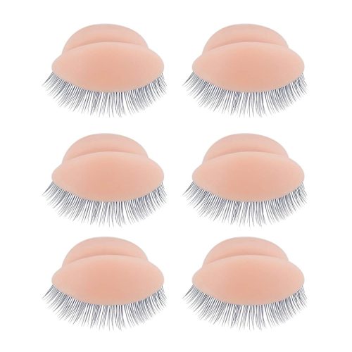 Long Lashes pereche de gene pentru practică realistice, 3 seturi