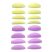 Set de 8 pereți din silicon Long Lashes Pro Lifting - S-XL pentru gene perfect ridicate.