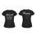 Tricou negru 'All you need' Long Lashes - pentru un look sofisticat și elegant.