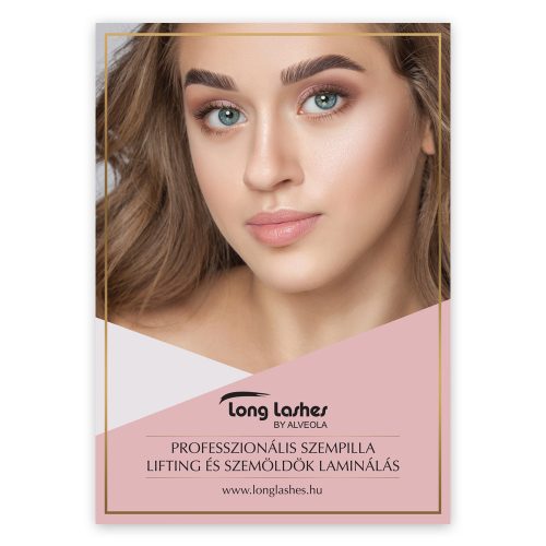 Long Lashes Poster Lift și Laminare Gene și Sprâncene