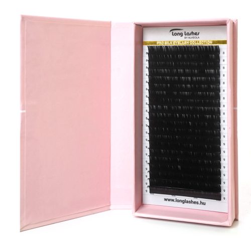 Long Lashes Pro Silk Gene false pentru un aspect seducător - 10-11mm