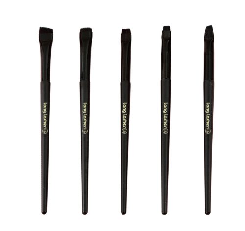 Set pensule Long Lashes WonderBrow Pro pentru sprâncene - 5 bucăți elegante.