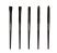 Set pensule Long Lashes WonderBrow Pro pentru sprâncene - 5 bucăți elegante.