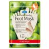 PureDerm Masca pentru picioare cu măr - Îngrijire intensă și exfoliere naturală.