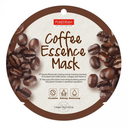 Masca cu cafea PureDerm pentru revitalizarea pielii
