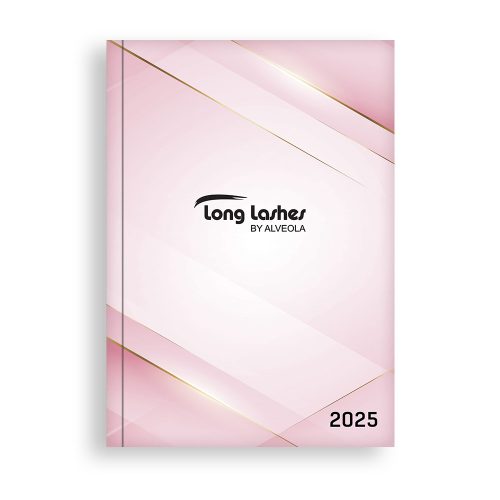 Planificator Long Lashes 2025 - Stil și organizare pentru un an de succes!