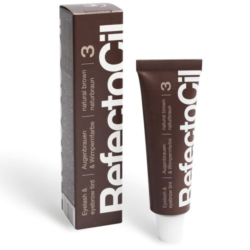 RefectoCil vopsea pentru gene și sprâncene - 3 - CASTANIE 15ml