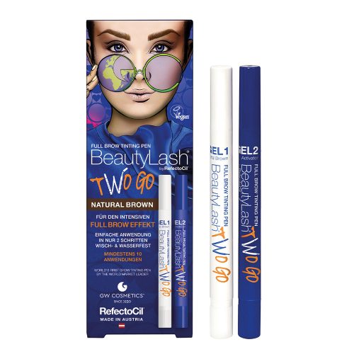 RefectoCil BeautyLash creion de vopsit sprâncene natural maro
